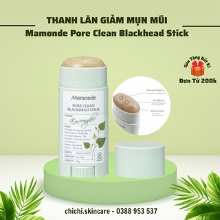 Thanh lăn giảm mụn đầu đen mamonde pore clean blackhead stick 18gr