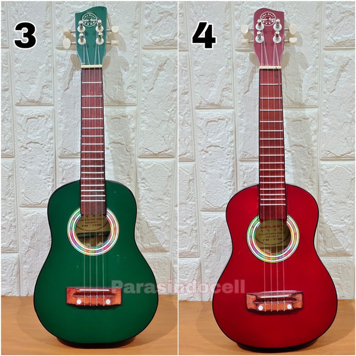 Đàn Ukulele Gỗ Đồ Chơi Cho Bé