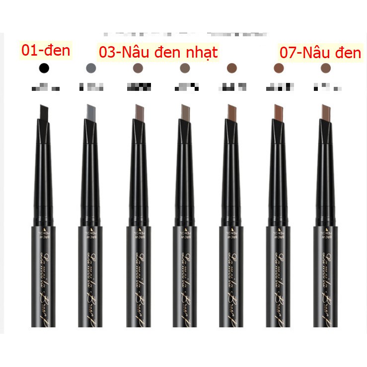 🦄 Chì Kẻ Mày 2 đầu ĐEN TUYỀN 809 LAMEILA KHÔNG HỘP long lasting eyebrow nội địa mềm mịn dể kẻ sỉ tốt  NGỰA BEAUTY | WebRaoVat - webraovat.net.vn