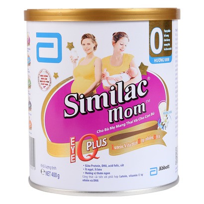 Sữa Similac Mom IQ Hương Vani 400g - T12/2020