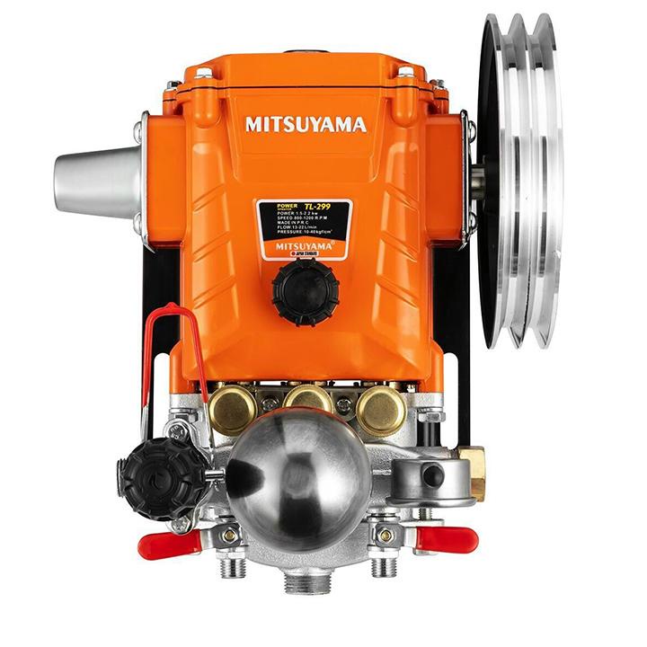 Đầu Phun Xịt Áp Lực 1HP Mitsuyama TL-299 rửa xe, sân vườn, chuồng ao, tưới cây, chăn nuôi, phun thuốc trừ sâu.