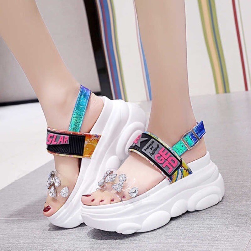 Sandal Đế Dày Tăng Chiều Cao Thời Trang Cho Nữ