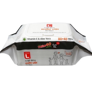 Khăn giấy ướt đa năng tinh khiết Hàn Quốc an toàn cho da