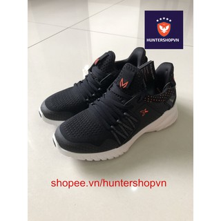 FREESHIP GIÀY THỂ THAO CAO CẤP NAM Màu đen đế trắng 2019 DSMH01100DEN