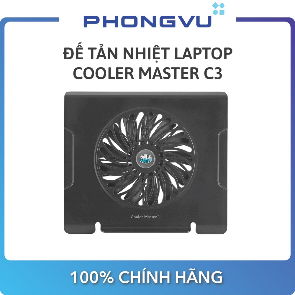 Đế tản nhiệt laptop Cooler Master CM C3 - Bảo hành 6 tháng