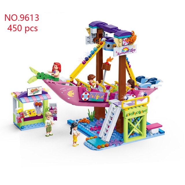 Bộ Đồ Chơi Lắp Ráp Mô Hình Lego Công Viên Cho Bé