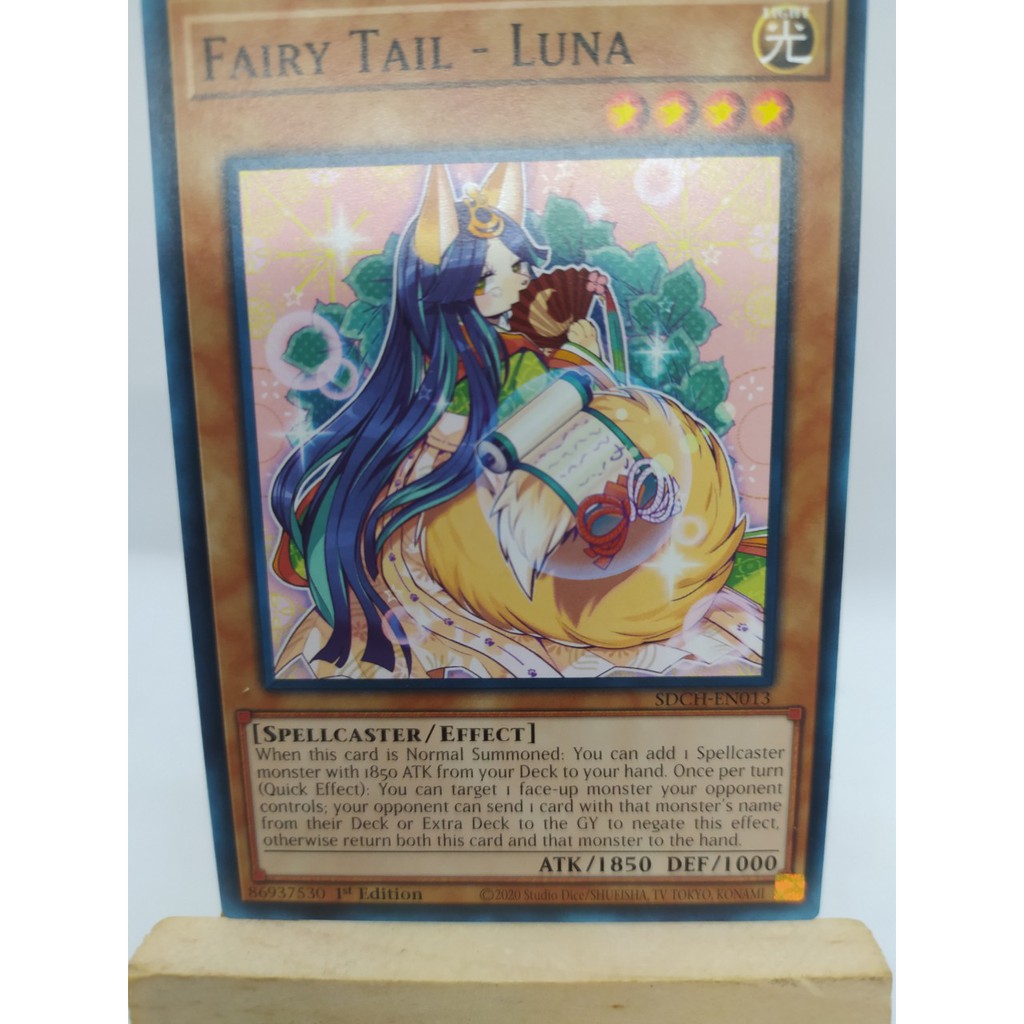 Thẻ Bài Yugioh | Fairy Tail - Luna - SDCH-EN013 - Common 1st Edition| By Tuấn