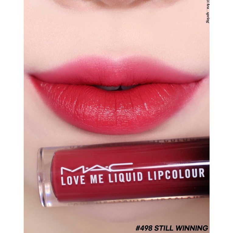 Son kem lì MAC Love Me Liquid Lipcolour