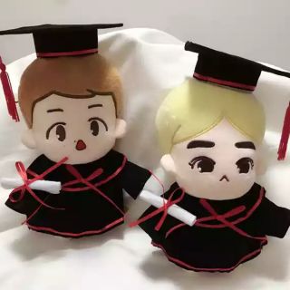 Outfit tốt nghiệp doll 15, 20cm