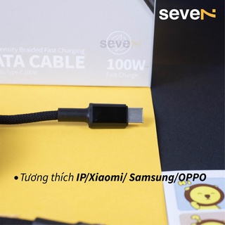 Cáp sạc nhanh 100W Baseus Cafule Metal Data Cable Type C to Type C (100W)