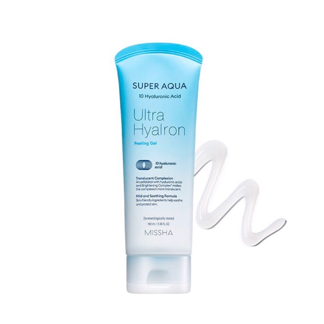 Tẩy Da Chết Missha Super Aqua Ultra Hyalron Peeling Gel 100ml