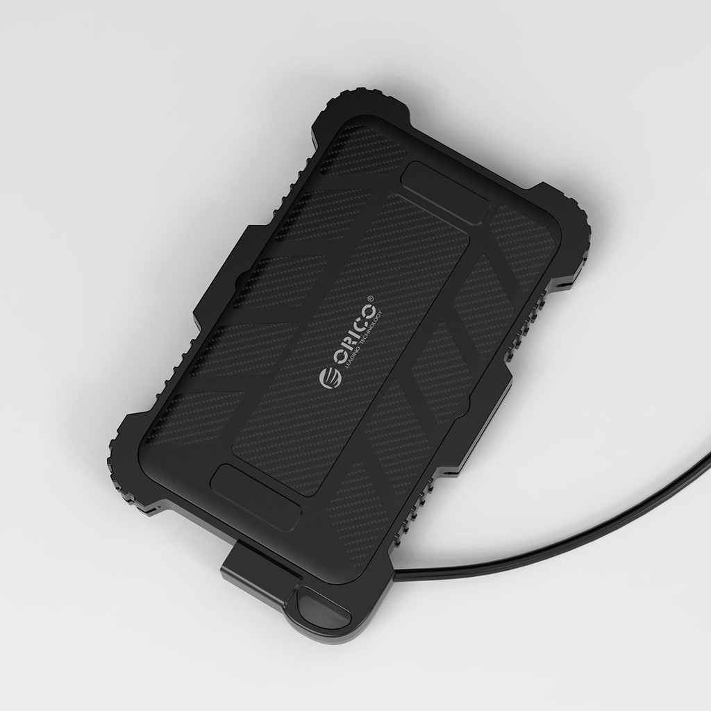 Hộp Đựng Ổ Cứng Di Động HDD Box ORICO 2719U3( Màu đen) USB3.0/2.5 Nhựa ABS+Silica gel - Hàng Chính Hãng