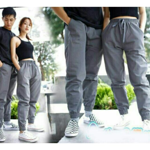 Quần jogger kaki