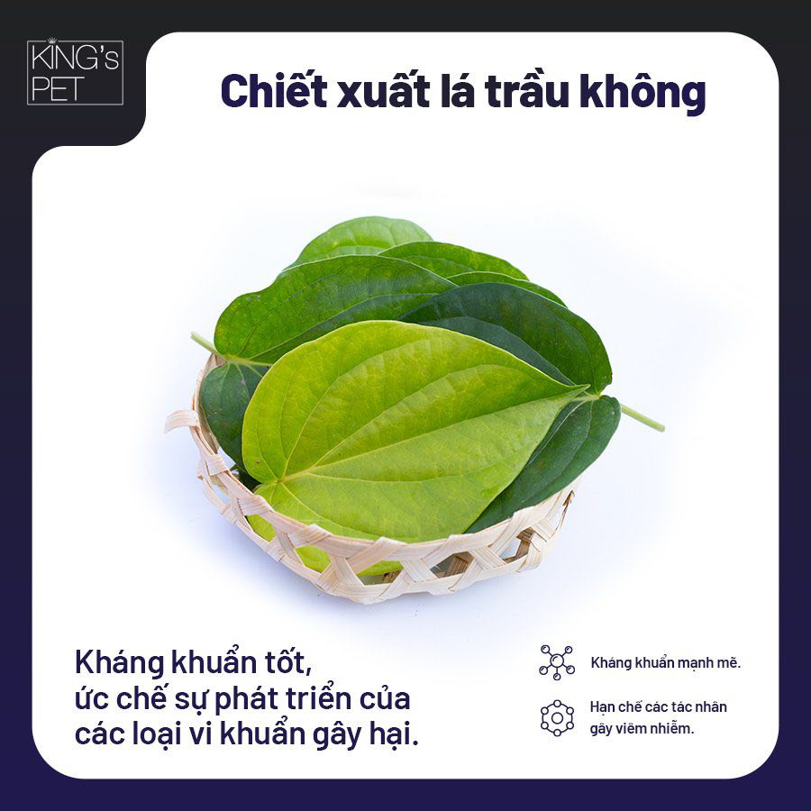 Nước Hoa Thư Giãn Kháng Khuẩn Mùi Hương Thảo King's Pet cho Chó Mèo 100ml