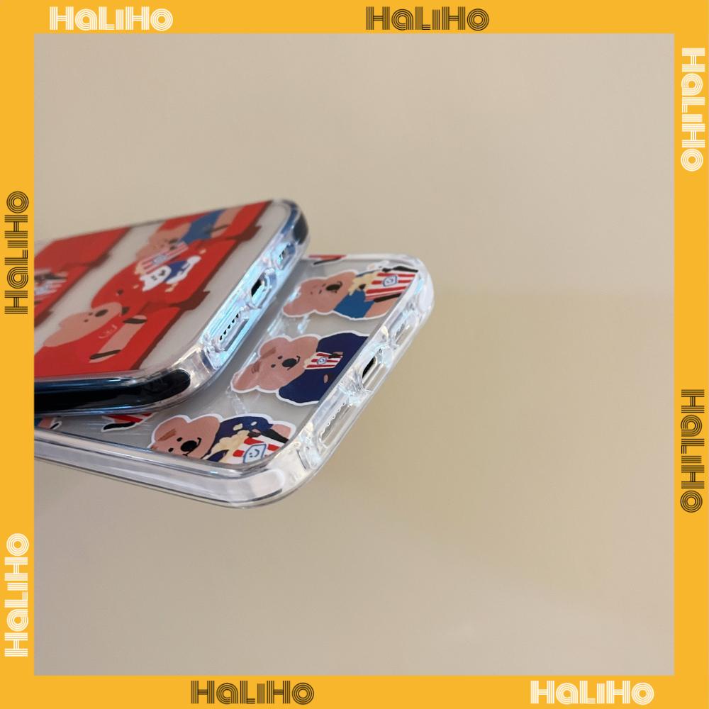 iPhone Case Silicone Soft Case Thickening Shockproof Protection Camera Bear Cartoon Cute Compatible For iPhone 11 iPhone 13 Pro Max iPhone 12 Pro Max iPhone 7 Plus iPhone xr
