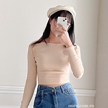 Áo croptop anya hở lưng quyến rũ Miều Est.2013