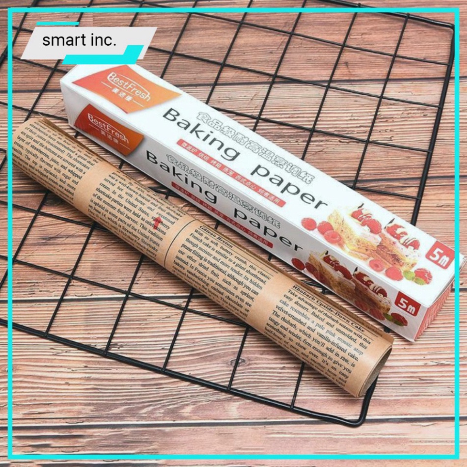 Giấy Nến Nướng Bánh Chống Dính Giấy Sáp Lót Bánh Báo Nồi Chiên Không Dầu