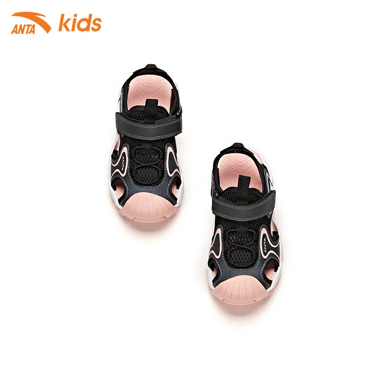 Sandals bít mũi bé gái phối màu độc đáo thương hiệu Anta Kids 332129979-6