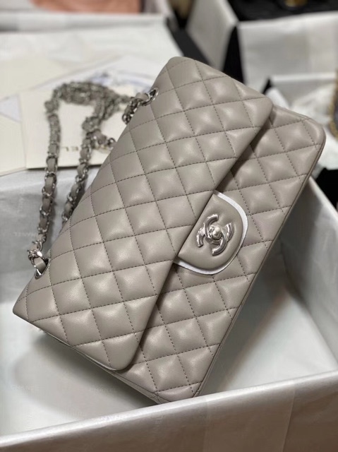 Túi Classic màu xám siêu cấp