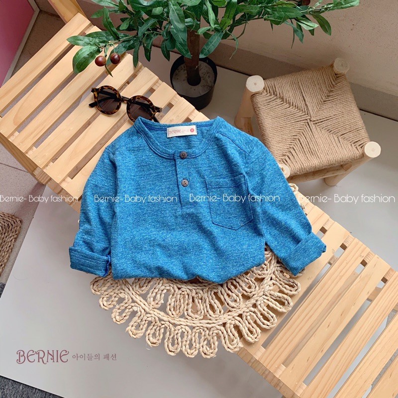 ( Siêu Rẻ ) ÁO COTTON XUẤT DÀI TAY UNISEX CHO BÉ