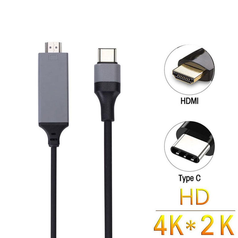 Cáp Chuyển Đổi Usb C Type C Sang Hdmi Hdtv Tv Cho Samsung Macbook Note S10 Gal F1M5