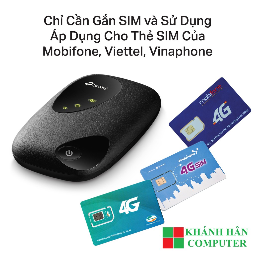 ■︎ Bộ phát wifi 4G TP-Link M7200 300Mbps-BH 24 T