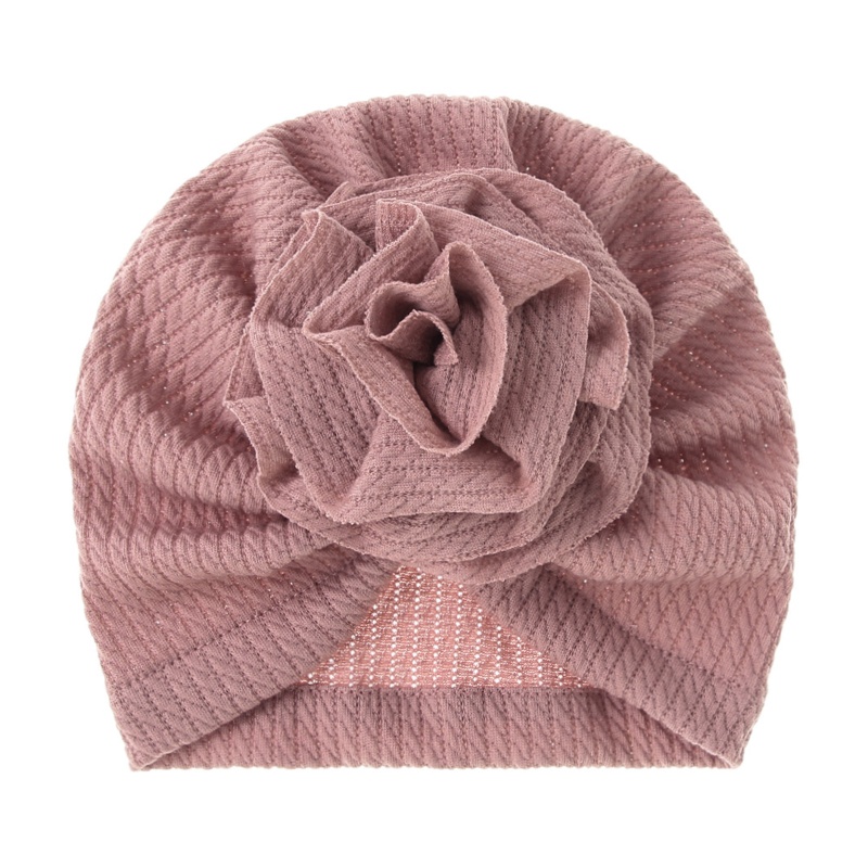 Mũ beanie Trùm Đầu Đính Nơ Xinh Xắn Cho Bé
