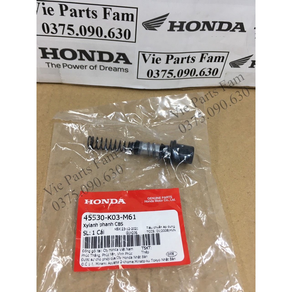 Ty ben/ Cúp ben tay thắng tay phanh đĩa Winner X, Winner V1, Winner đời đầu, Winner 150, hàng din Honda Motor mới 100%