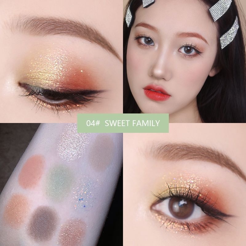 (Hàng Mới Về) Bảng Phấn Mắt Chín Màu Thiết Kế Hình Động Vật Dành Cho Học Sinh | BigBuy360 - bigbuy360.vn