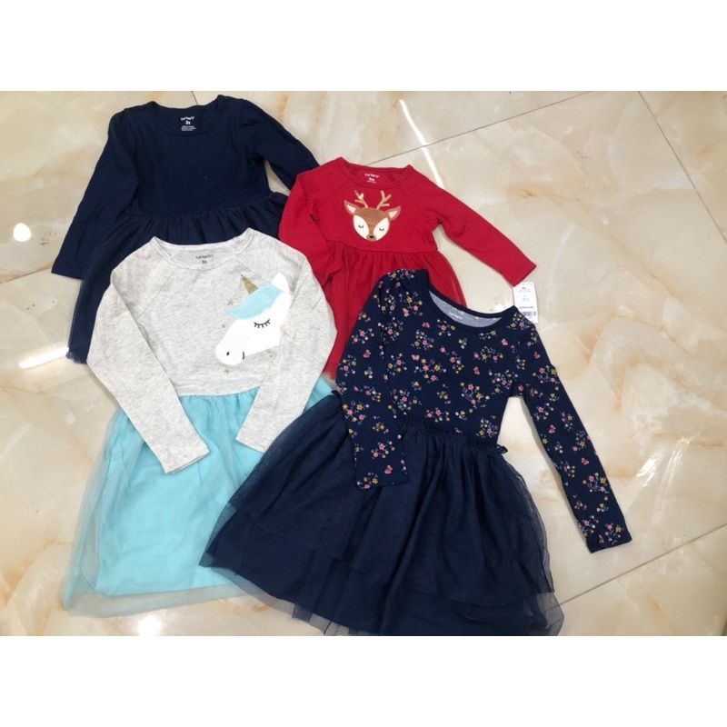 Váy Carter dài tay