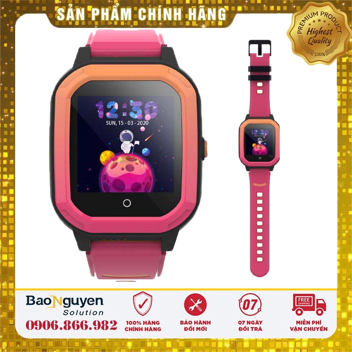 Đồng Hồ Định Vị Trẻ Em Chống Nước Chính Hãng Wonlex KT20, Màn Hình Cảm Ứng, Có RUNG, 4G Video Call Định Vị GPS,WIFI,LBS
