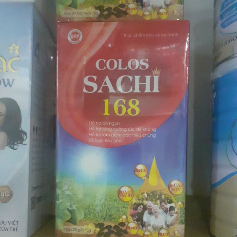 sữa non colos sachi 168 hộp 100g ( 20 gói x 5g )