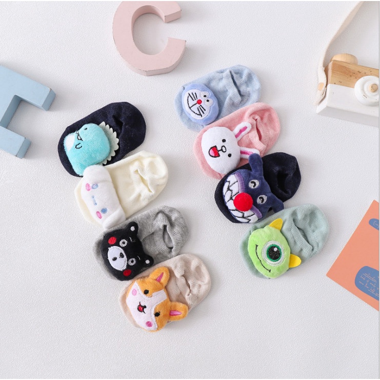 Tất sơ sinh hình thú đáng yêu cho bé yêu
