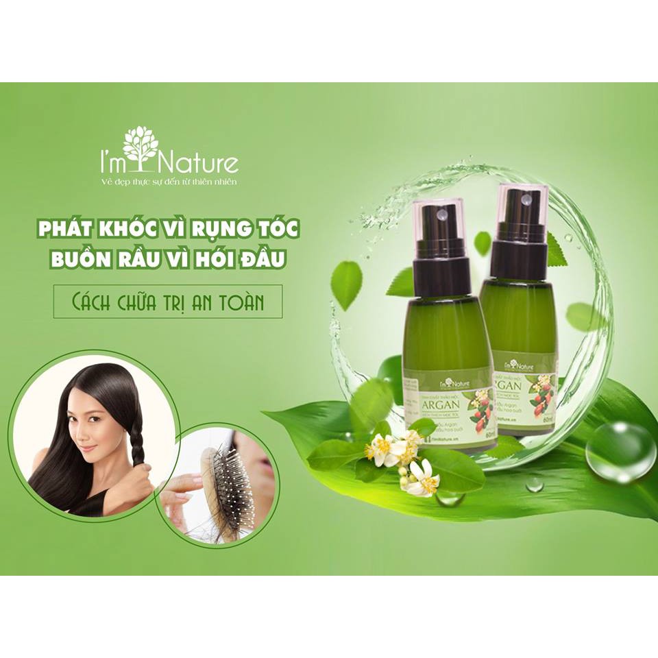 ( HOT ) Tinh Chất Mọc Tóc Thảo Mộc I’m Nature 60ml | BigBuy360 - bigbuy360.vn