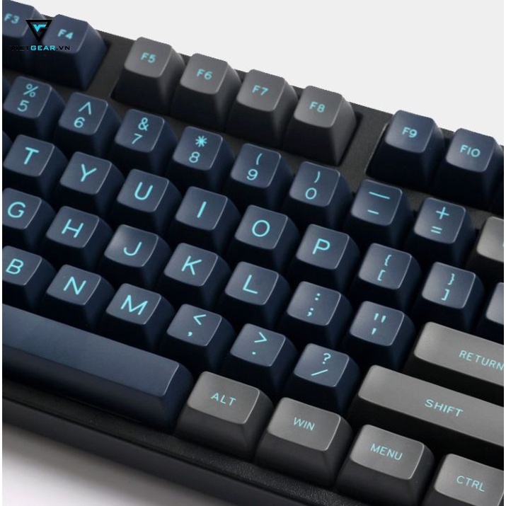 Bộ nút nhựa bàn phím cơ SA Maxkey Deep Sea 139 nút nhựa ABS 2 shot