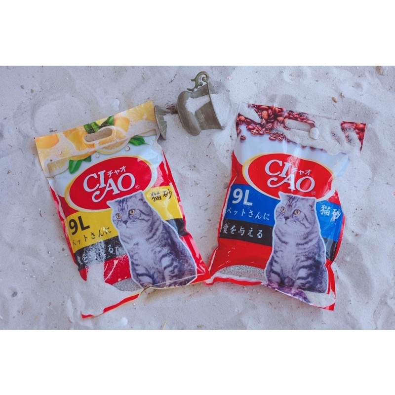 cát vệ sinh mèo CIAO 9L (chính hãng CIAO)