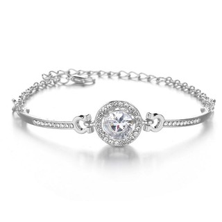 Vòng tay pha lê phong cách Hàn Quốc