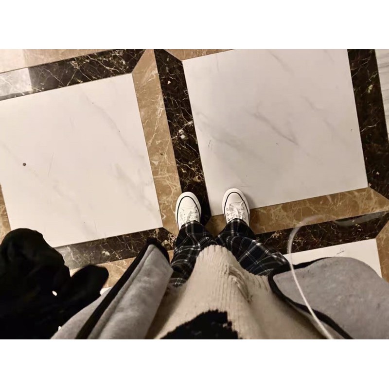 Giày thể thao độn đế dáng converse