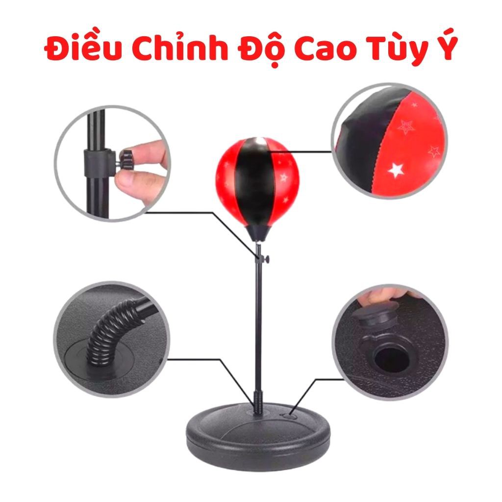 Bộ Đồ Chơi Đấm Bốc Boxing Suit Cao Cấp Cho Bé Rèn Luyện Thể Lực, Shop Mẹ Mốc ,ĐBX