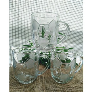 Bộ 6 ly thủy tinh trái banh( khuyến mãi cocacola)