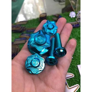 Compo ốc chảng 3 titanium gr5 raider , satria , sonic