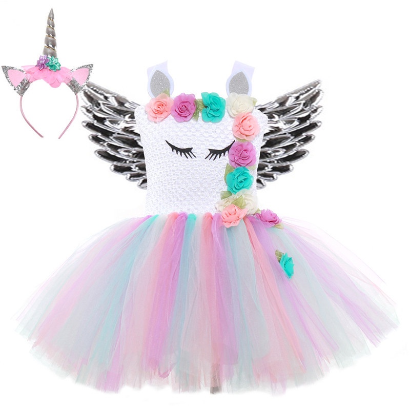 Đầm Tutu Hóa Trang Công Chúa Cho Bé Gái