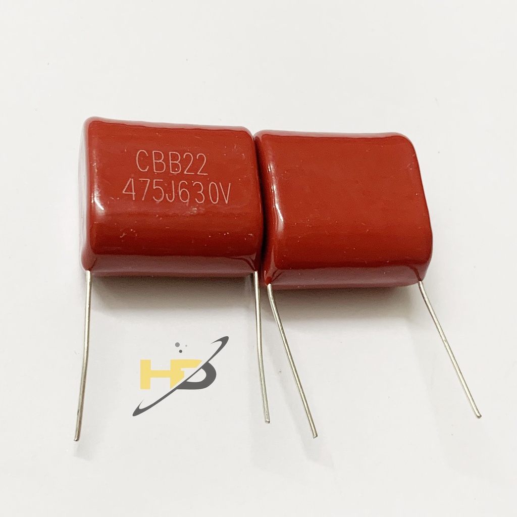 Linh Kiện Điện Tử, Tụ Kẹo CBB22 475J 630V 4.7uF Dùng Trong Máy Hàn