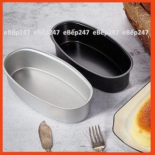 Khuôn bánh oval D08 nhôm đúc cao cấp, loại tốt chống dính, an toàn, siêu bền - eBếp247