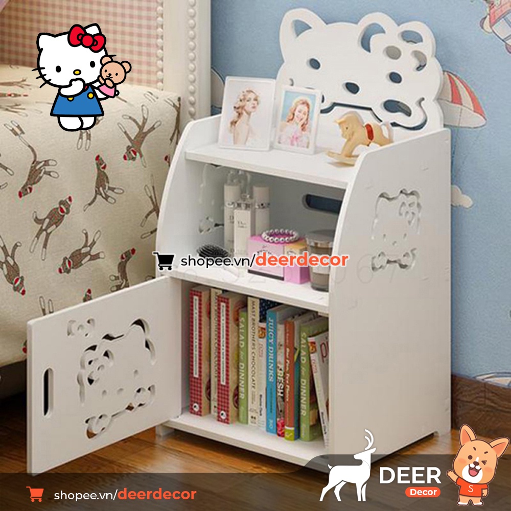 Kệ Đầu Giường Hình KITTY Dễ Thương - KTB - DEER DECOR