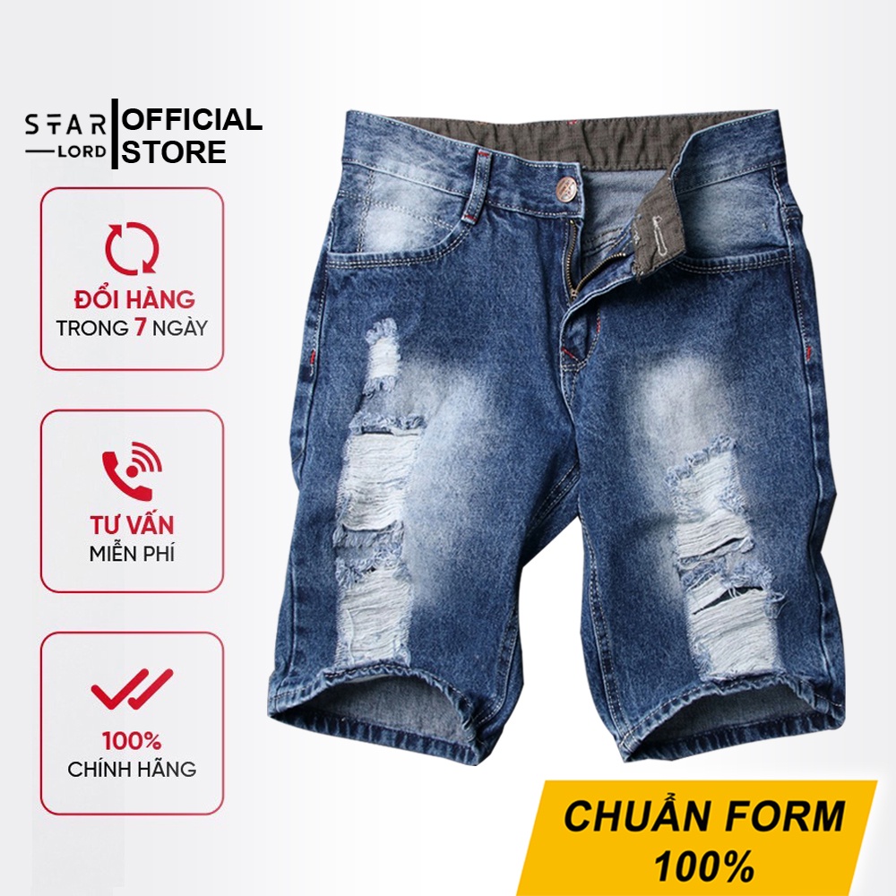 Quần short jean nam chuẩn đẹp vải mịn SL418 STARLORD hàng vn chất lượng cao