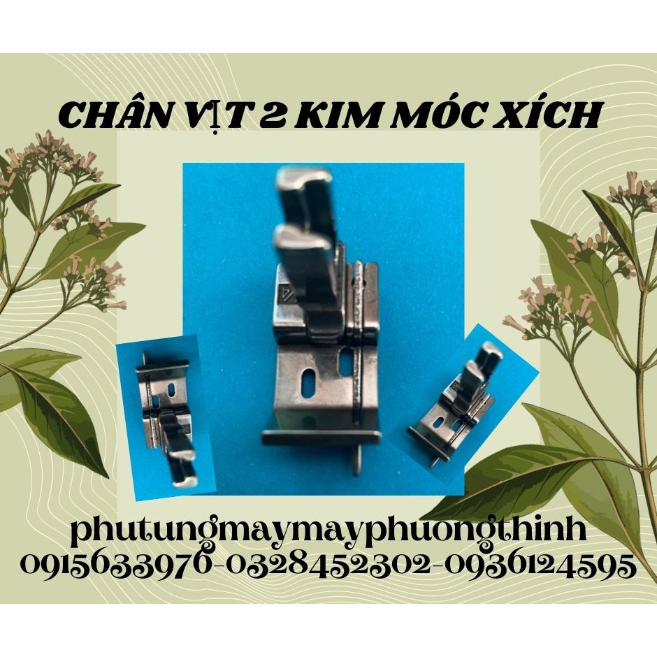 CHÂN VỊT 2 KIM MÓC XÍCH