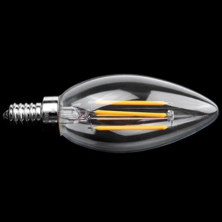 4 Bóng đèn led e12 4w cob 10x3.5cm hình ngọn lửa