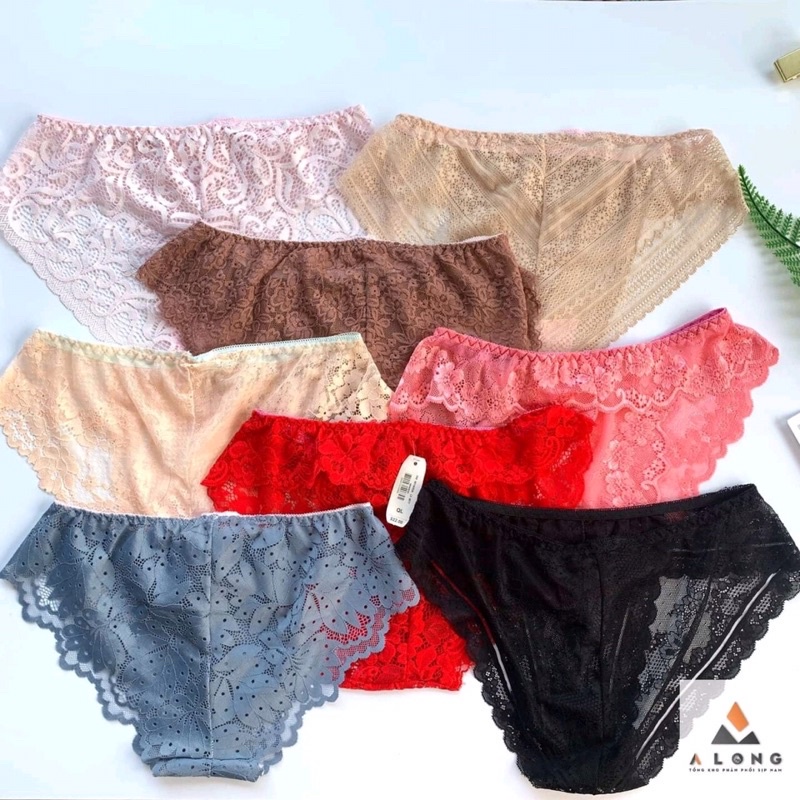 Quần Lót Nữ Ren Sexy, Thoáng Mát, Chất Mềm Mịn - set quần lót nữ
