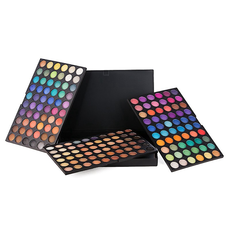 Happy Makeup 180 Color Shimmer Glitter Eye Shadow Palette Waterproof Profissional Matte Eyeshadow Cream Makeup Palette | BigBuy360 - bigbuy360.vn